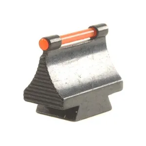 Marble's Front Sight .530" Height .340" Width Steel Blue 3/32" Fiber Optic Orange