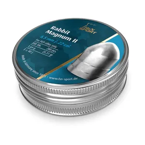 H&N Rabbit Magnum II Domed Air Gun Pellets 22 Caliber 25.31 Grain 200PK