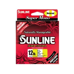 Sunline Super Natural Monofilament Fishing Line 8lb 330yd Multi-Color