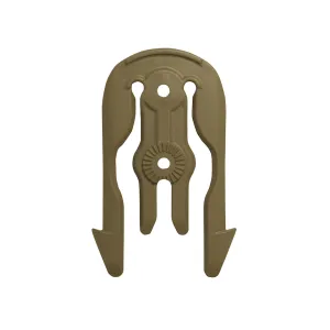 Safariland MOLLE Locking System MLS 16 Accessory Locking Fork Polymer Flat Dark Earth