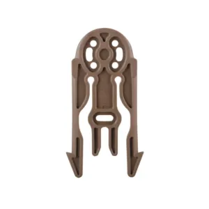 Safariland MOLLE Locking System MLS 15 Holster Locking Fork Polymer Brown