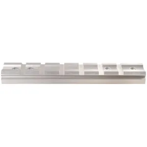 Power Custom 1-Piece Weaver Scope Base Ruger 10/22 Silver