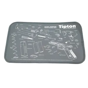 Tipton Gun Cleaning Mat for Glock 11" x 17" Gray
