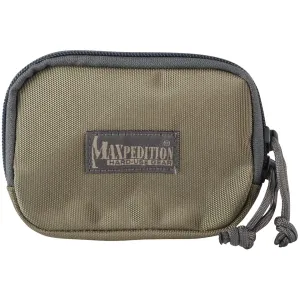 Maxpedition Hook-&-Loop Fastener Zipper Pocket Insert Khaki and Foliage Green