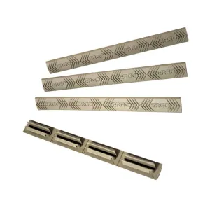 ERGO WedgeLok M-LOK Slot Cover Polymer Flat Dark Earth 4PK