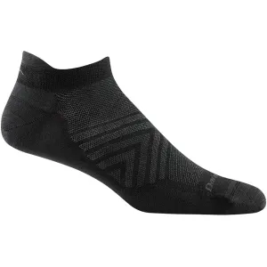 Darn Tough Men's Run No Show Tab Ultra Lightweight Socks Black Large