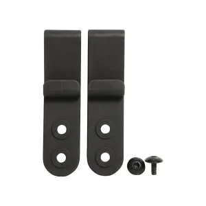 DeSantis Gunhide J-Hook Holster Clips for DeSantis Gunhide Intruder Holsters Set of 2 Polymer Black