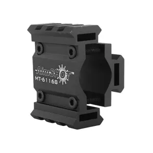 AimShot Laser Sight and Flashlight Tri-Rail Barrel Mount Matte Black