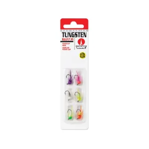 VMC Tungsten Bullfly Jig Kit Assorted 1/32 oz