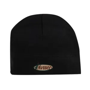 Avery Mens Skull Cap Beanie Black