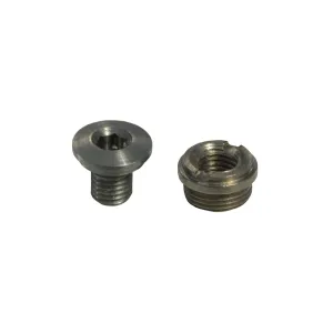 Nighthawk Custom Grip Screw and Bushing Combination 1911 Set of Four Thin Hex Head Stainless