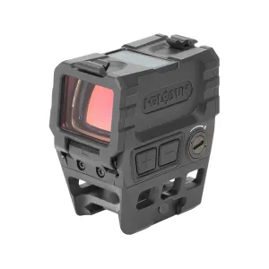 Holosun AEMS Advanced Enclosed Micro Green Dot Sight 1x Selectable Reticle Dot Picatinny-Style Mount Solar/Battery Powered Matte Black