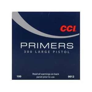 CCI Large Pistol Primers #300 Case of 5000 (5 Boxes of 1000)