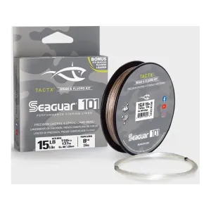 Seaguar TactX Braid & Fluorocarbon Fishing Line Kit 20lb 150yd Camo