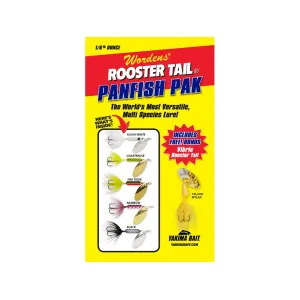 Worden's Rooster Tail Panfish Pack Tackle Box Kit