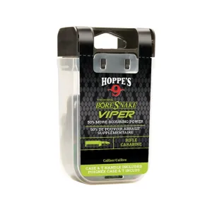 Hoppe's Viper BoreSnake Bore Cleaner Rifle 416, 44, 45-70, 458, 460 Caliber with T-Handle