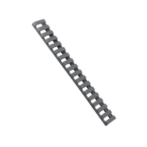 ERGO Low Profile Picatinny Rail Cover 7" Polymer Graphite Gray 3PK