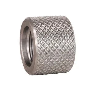 Yankee Hill Machine Barrel Thread Protector Cap 5/8"-24 Bull Barrel Stainless Steel