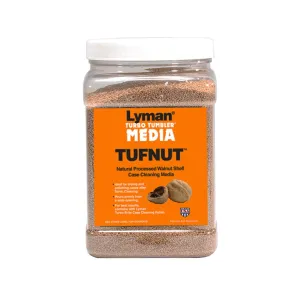 Lyman Turbo Brass Cleaning Media Untreated Tufnut (Walnut) Small Easy Pour Jug 3 lb