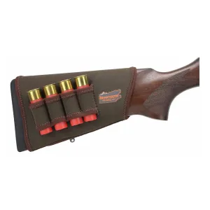 Beartooth Products StockGuard 2.0 Shotgun Stock Cover with Shell Holder Brown Neoprene