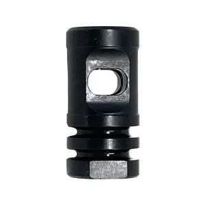 KAK Big Hole Muzzle Brake 1/2"-28 Thread Steel Black