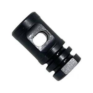 KAK Big Hole Muzzle Brake 1/2"-36 Thread Steel Black