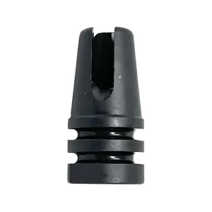 KAK Retro Taper Flash Hider 1/2"-28 Thread Steel Black