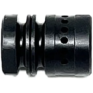 KAK Mini Compensator 1/2"-28 Thread 5.56mm Steel Matte