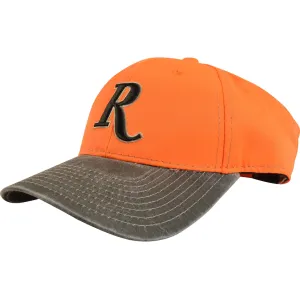 Remington Mens Blaze Low Crown Logo Hat Orange/Black