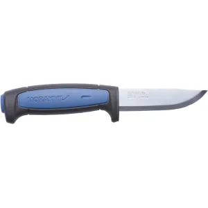 Morakniv Pro (S) Fixed Blade Knife 3.58" Drop Point Stainless Blade TPE Handle Blue