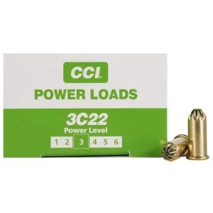 CCI Light Power Loads 22LR Blank Ammo Box of 100