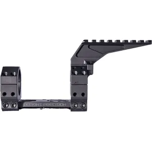 Seekins HIT Precision LRF Kit 1-Piece Picatinny Scope Mount 34mm Rings Low Matte Black