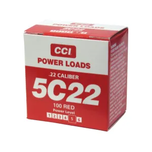 CCI Heavy Power Loads 22LR Blank Ammo Box of 100
