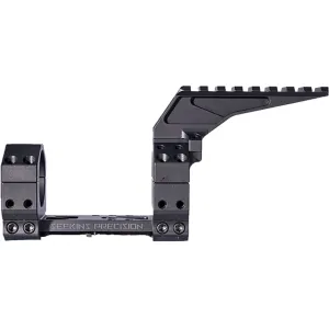 Seekins HIT Precision LRF Kit 1 Piece Scope Mount Picatinny-Style with Integral 35mm Rings Low Matte Black