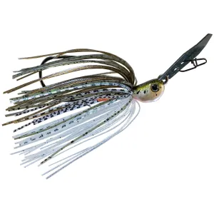 Z-Man Chatterbait Jackhammer Bladed Jig Green Pumpkin Shad 1/2 oz