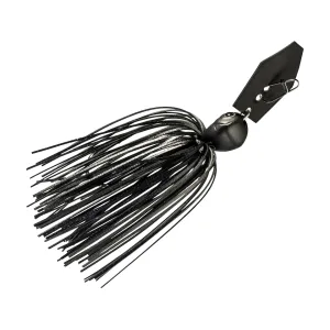 Z-Man Chatterbait Jackhammer Bladed Jig Black Jack 3/8 oz