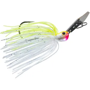 Z-Man Chatterbait Jackhammer Bladed Jig Chartreuse/White 3/8 oz