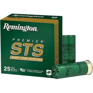 Remington Premier STS Light Target 12 Gauge Ammo 2-3/4" #8-1/2 Lead Shot 1-1/8 oz Box of 25