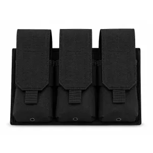 MidwayUSA MOLLE Triple AR-15 Magazine Pouch Black