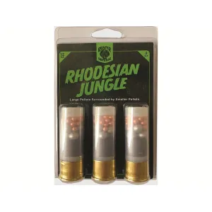 Reaper Defense Group Rhodesian Jungle 12 Gauge Ammo 2-3/4" #00 Buckshot and BB 3PK