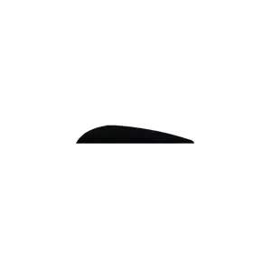 Bohning 3" X-Vane Arrow Fletching Black 36PK