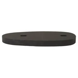 100 Straight Stock Spacer 1/2" Thick Black
