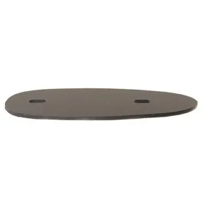 100 Straight Stock Spacer 1/4" Polymer Black