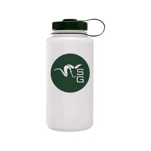 Stone Glacier Nalgene Wide Mouth Bottle 32 oz Ram White w/ Black lid