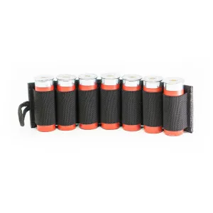 Esstac 7 Round Shotgun Card with Adhesive Hook & Loop Nylon Black