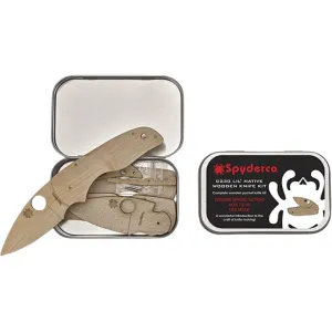 Spyderco Lil' Native Wooden Kit