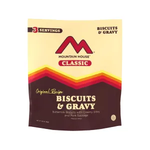 Mountain House Classic Biscuits and Gravy Freeze Dried Food