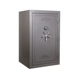 Surelock Security Colonel Gen II Fire Resistant 32 Gun Safe with Electronic Lock Gray