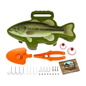 Flambeau Wild Bite Adventure Fishing Kit Bass