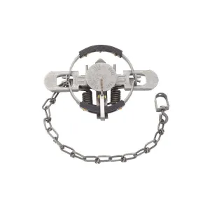 Duke #1 1/2 Rubber Jaw Coil Spring Trap